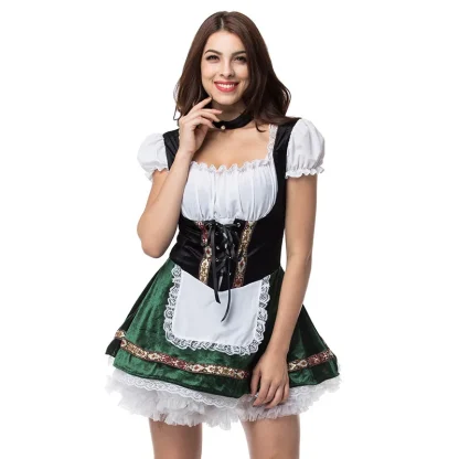 Green Dirndls