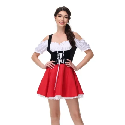 Red Dirndls