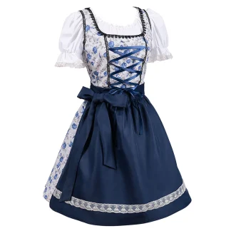 Modest Floral Dirndl Dresses